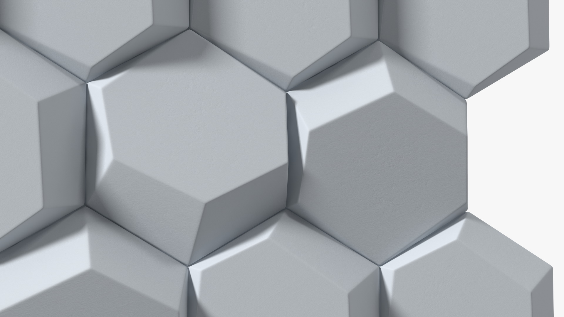 3D Wall Panel Octagon Ceramic 3D model
