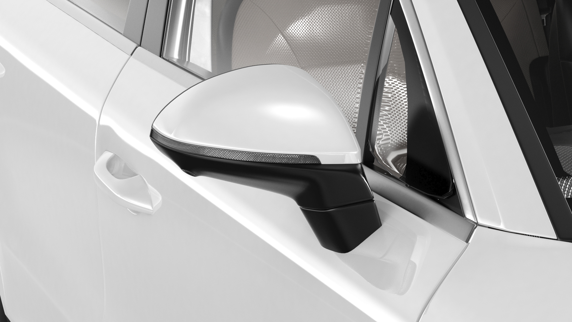 3D Porsche Cayenne 2024 Luxury SUV White Rigged for Cinema 4D model