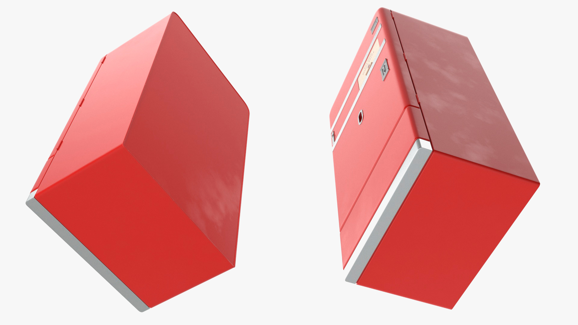 3D Retro Drinks Vending Machine model