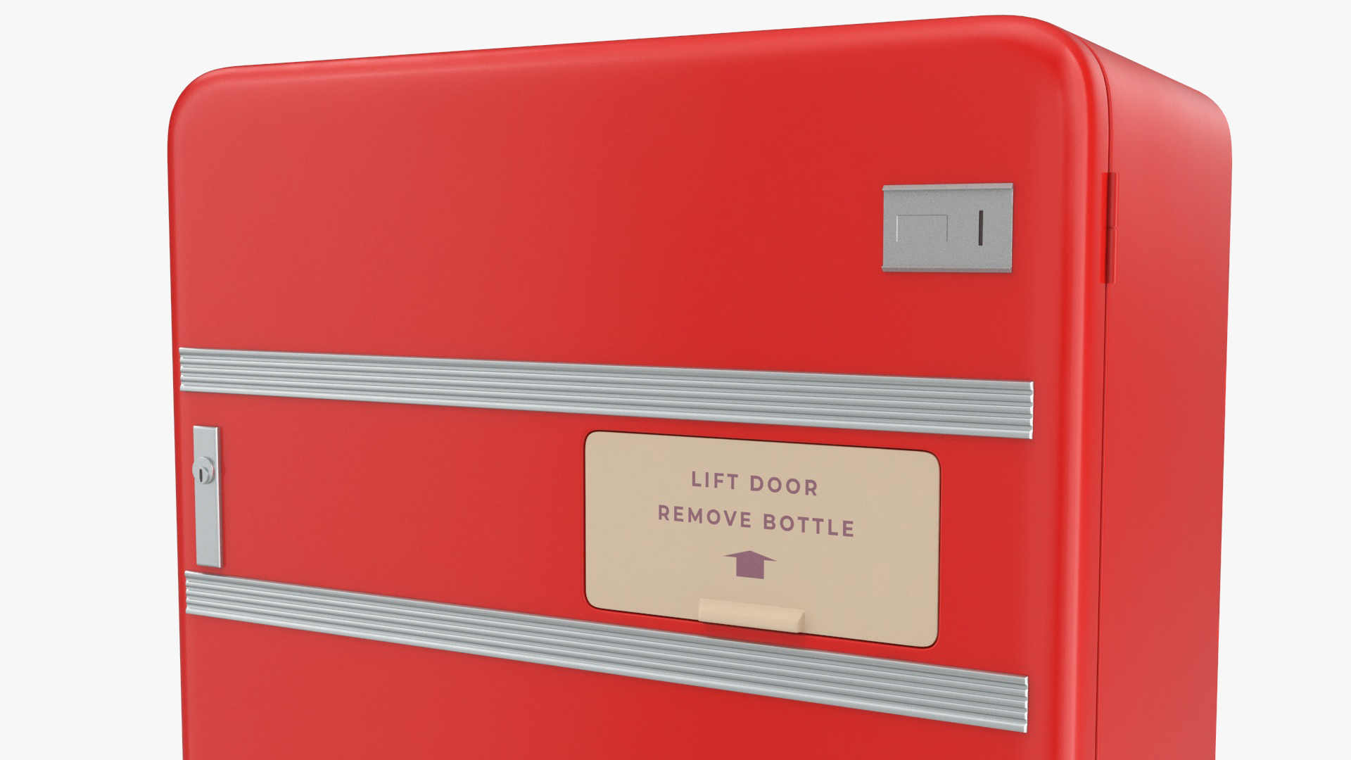 3D Retro Drinks Vending Machine model