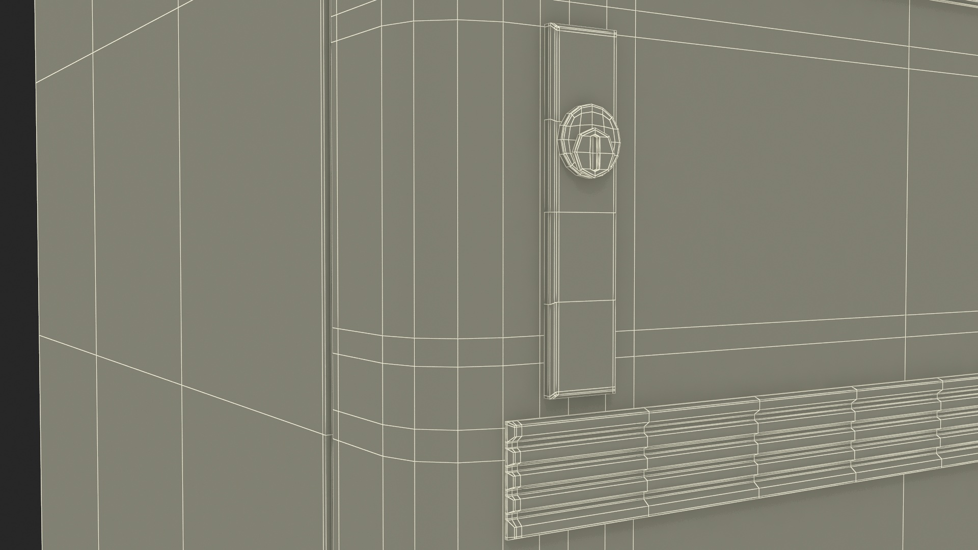 3D Retro Drinks Vending Machine model