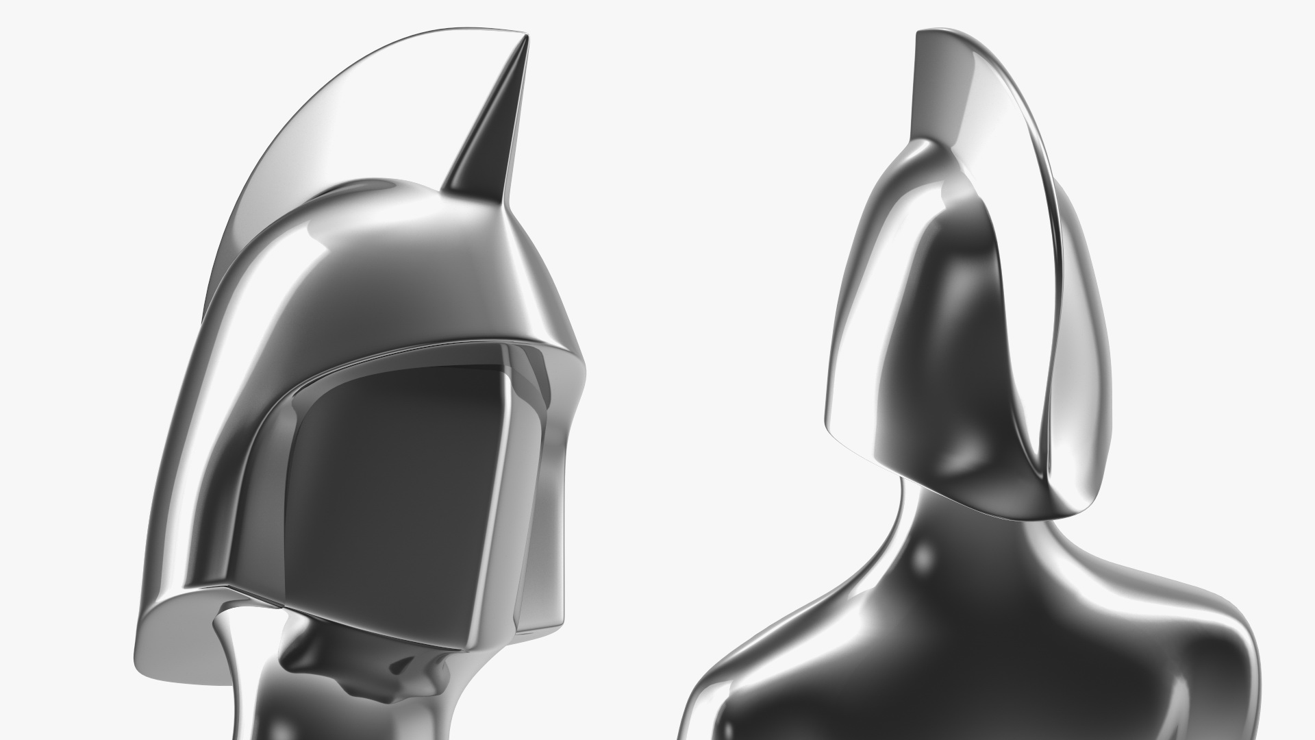 BRIT Award Trophy Glossy 3D model