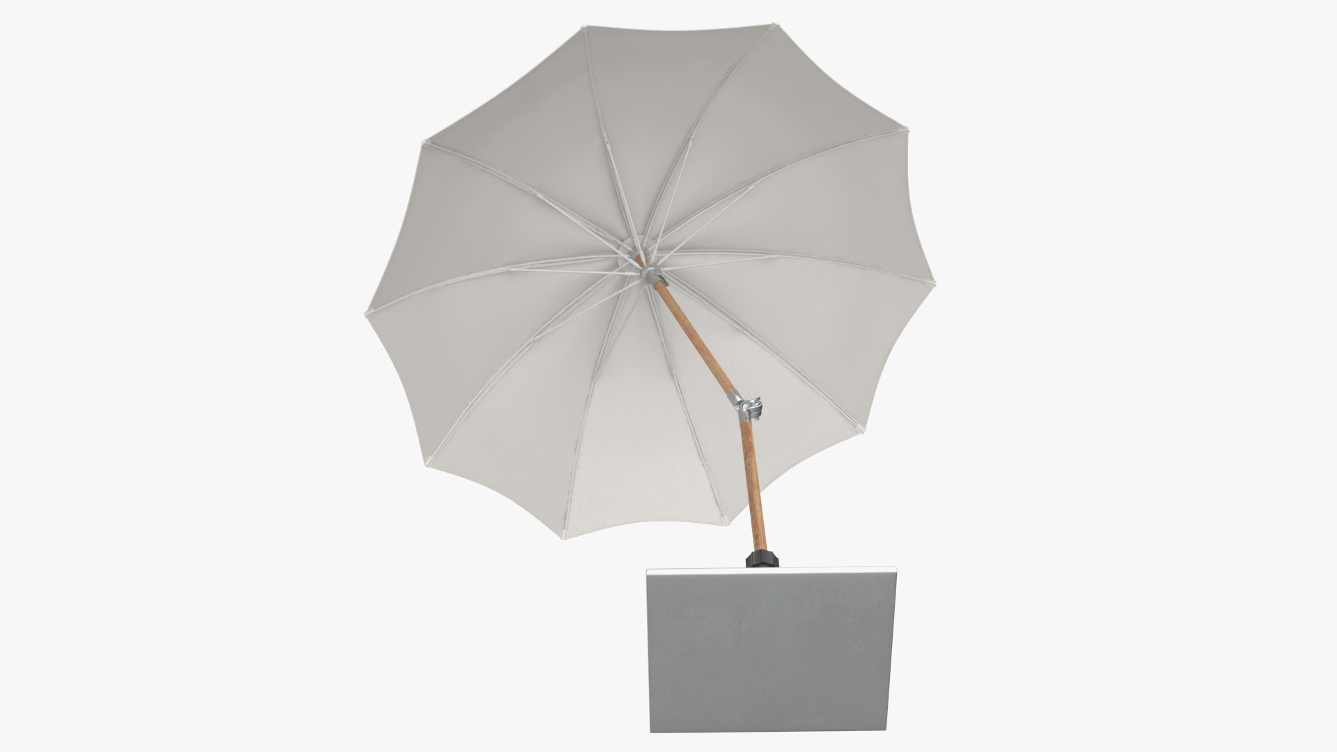 3D model Adjustable Garden Sun Umbrella