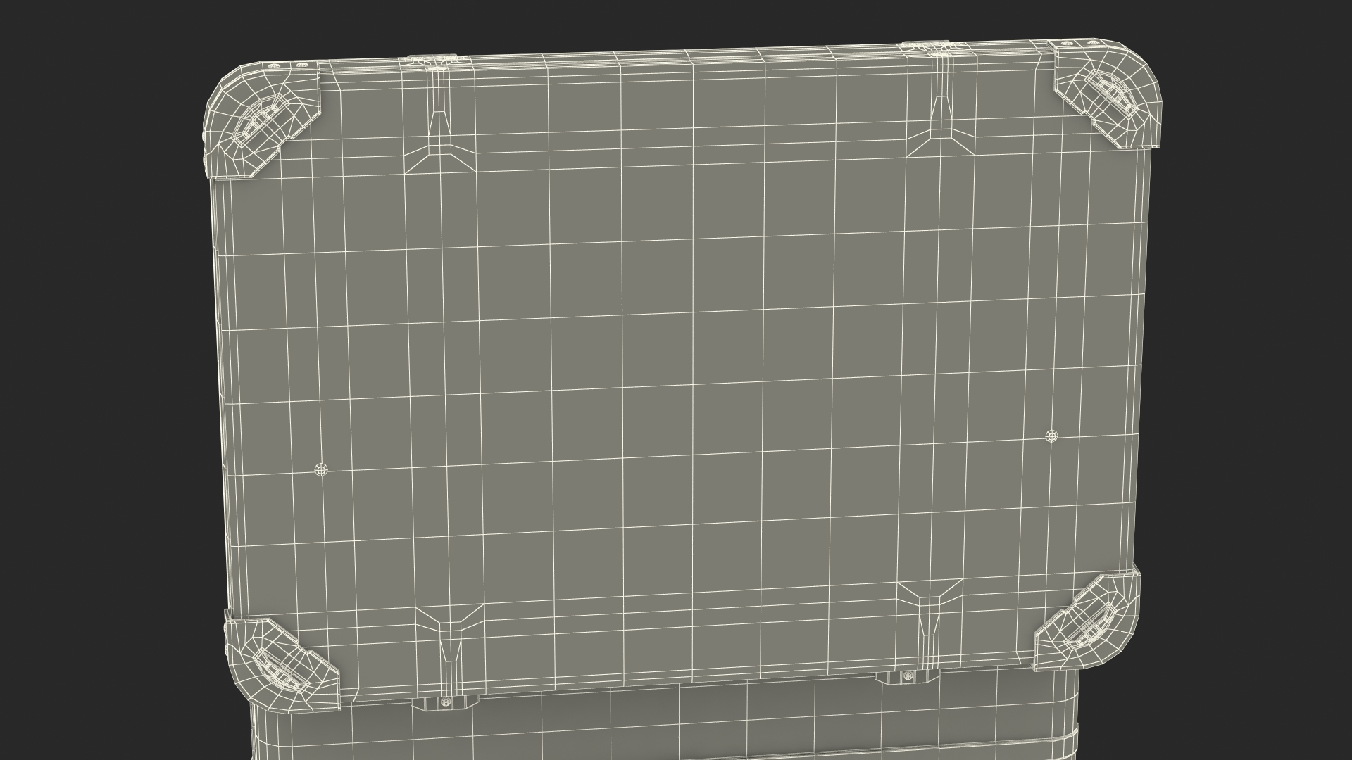 Military Storage Box Medium 3D