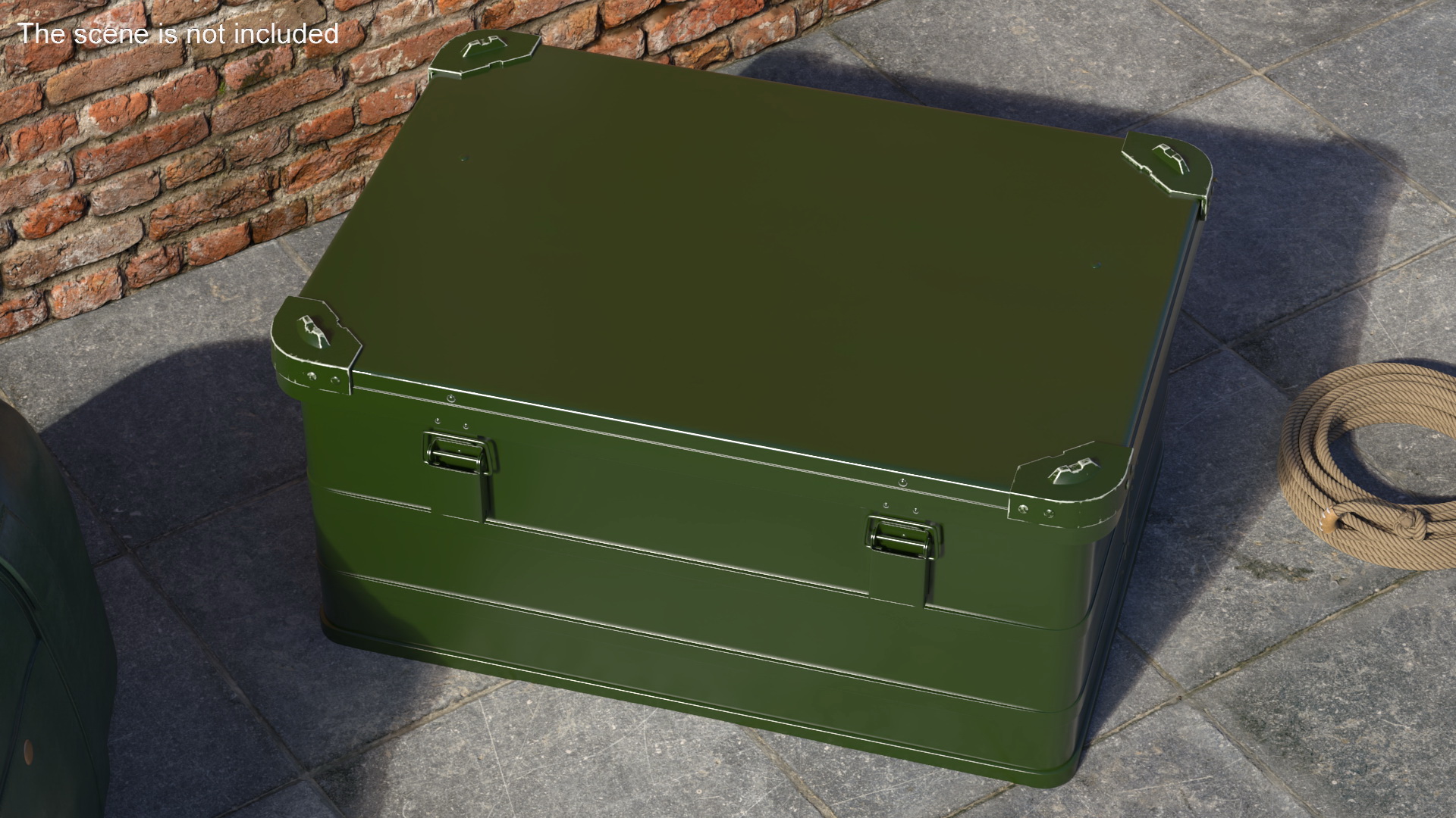 Military Storage Box Medium 3D