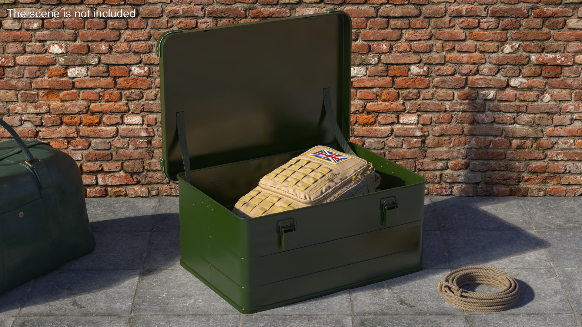 Military Storage Box Medium 3D