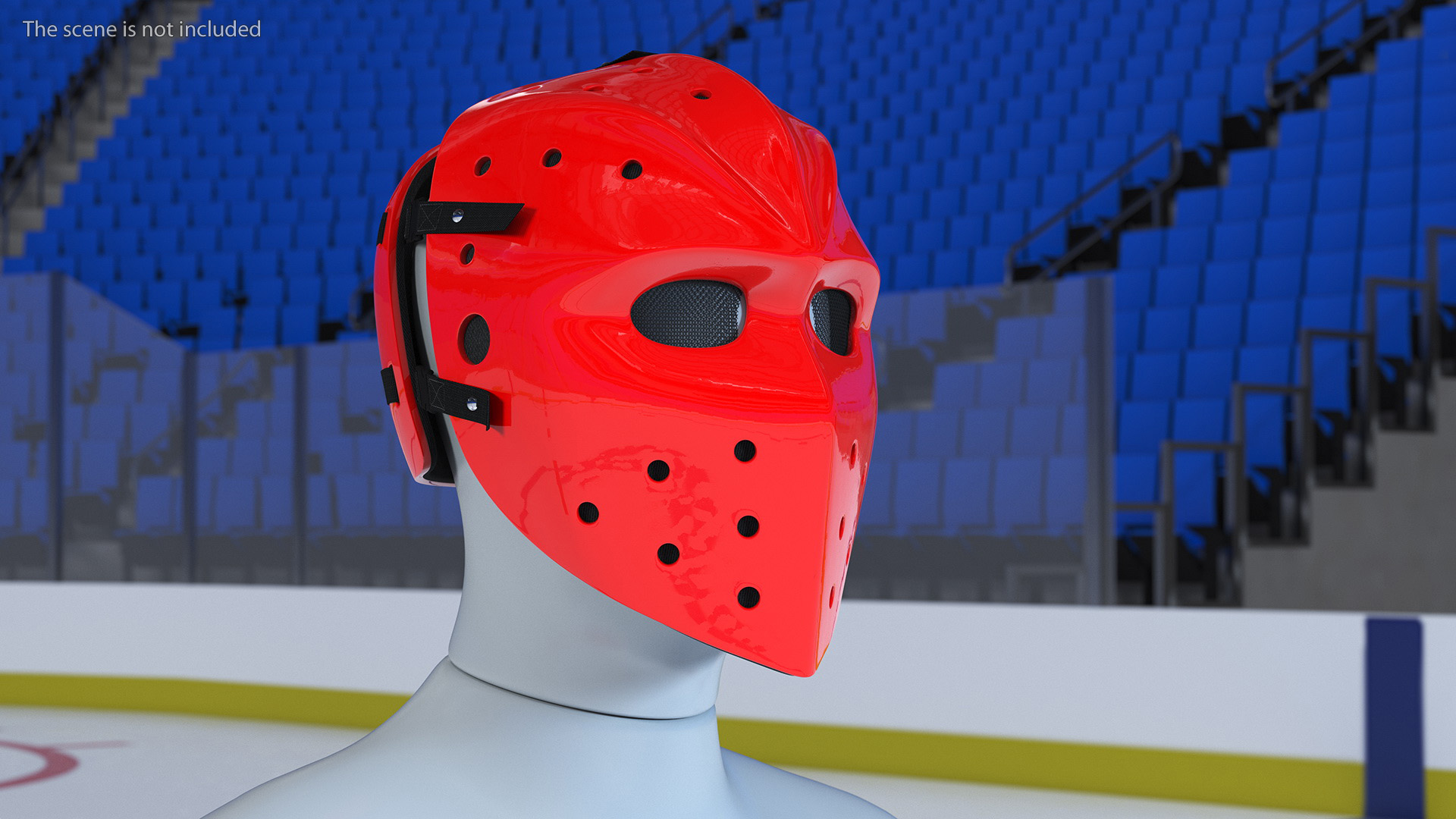 3D Hockey Goalie Mask model