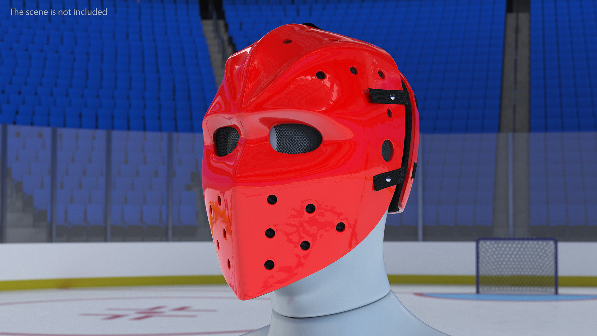 3D Hockey Goalie Mask model