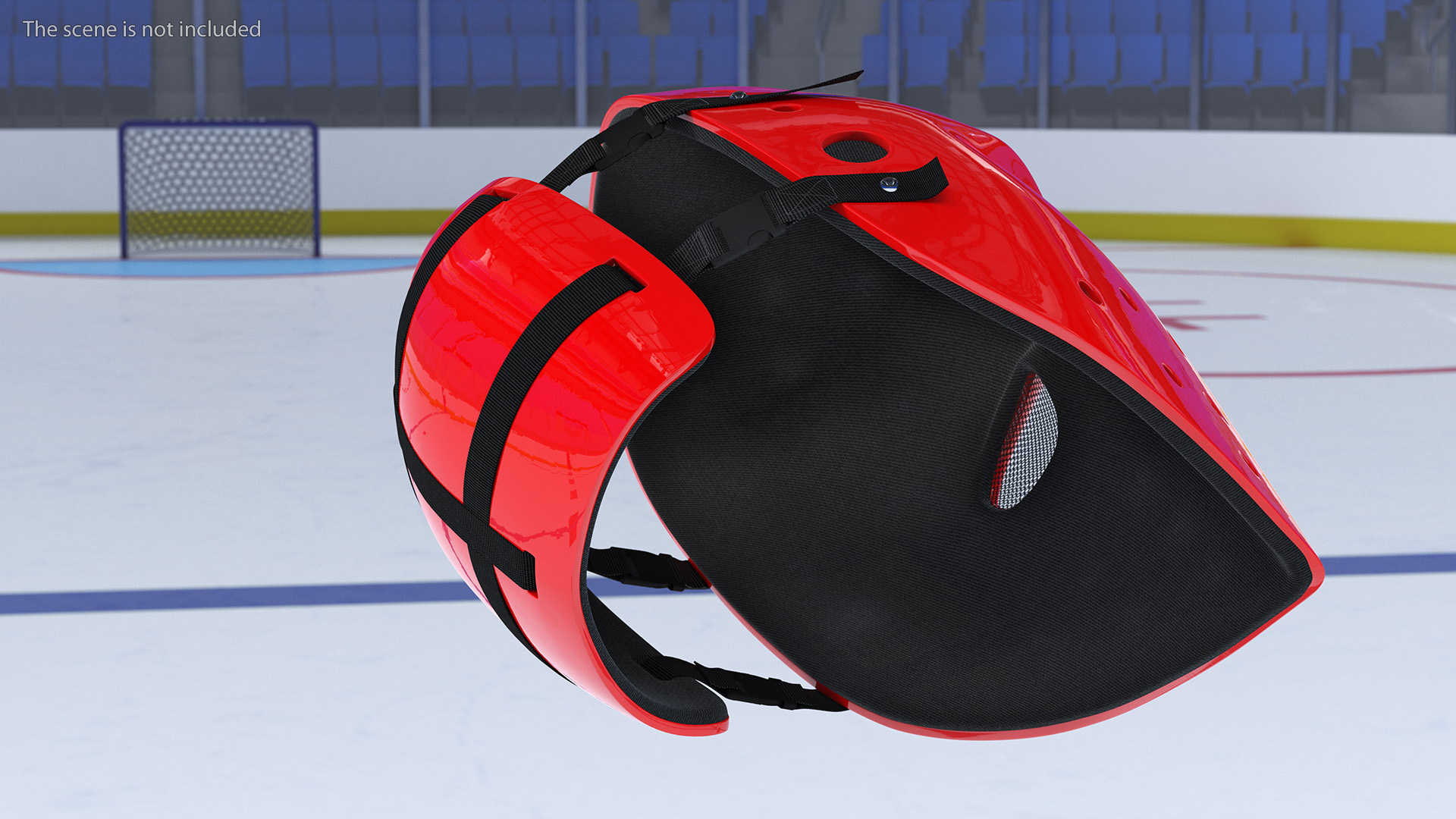 3D Hockey Goalie Mask model