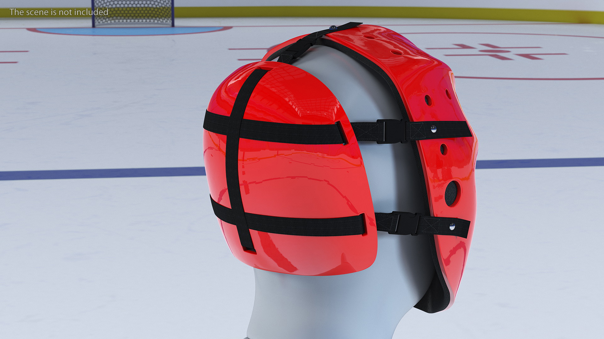 3D Hockey Goalie Mask model