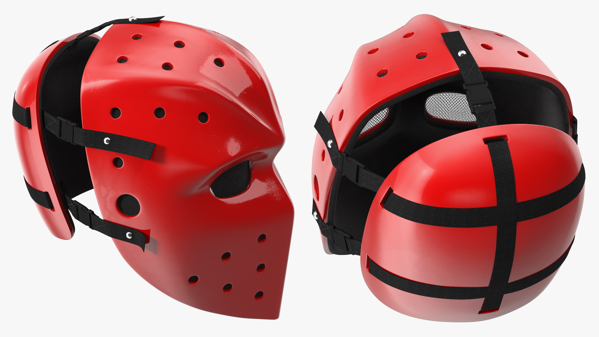 3D Hockey Goalie Mask model