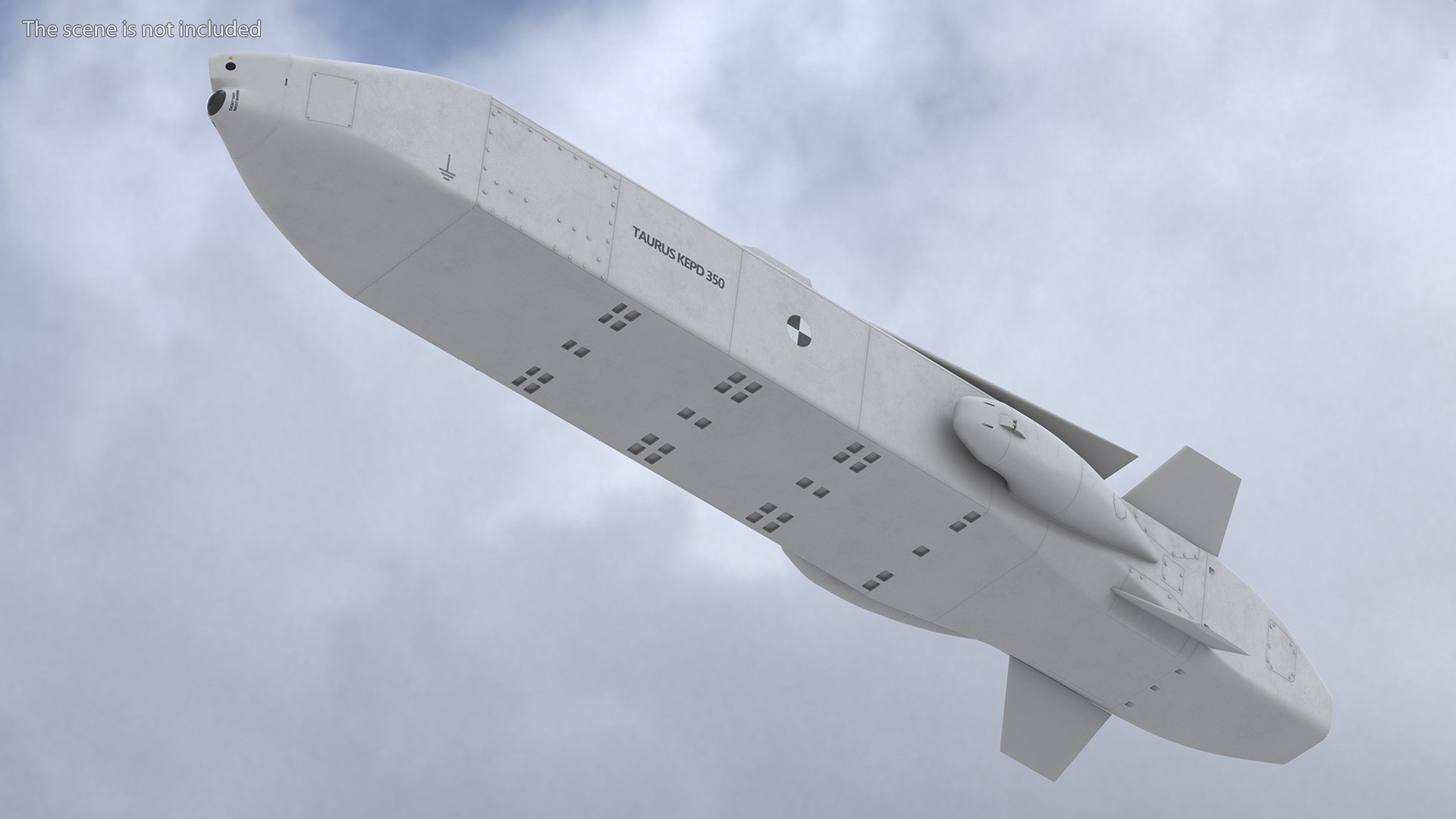 Germany Taurus Cruise Missile 3D model