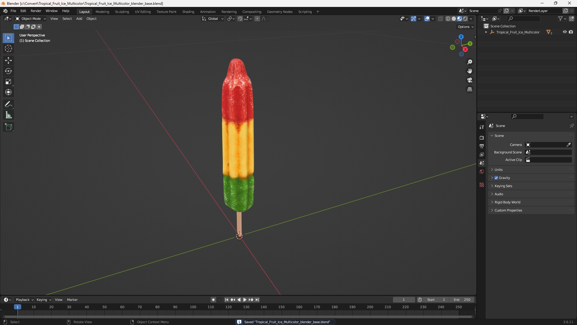 Tropical Fruit Ice Multicolor - view 10