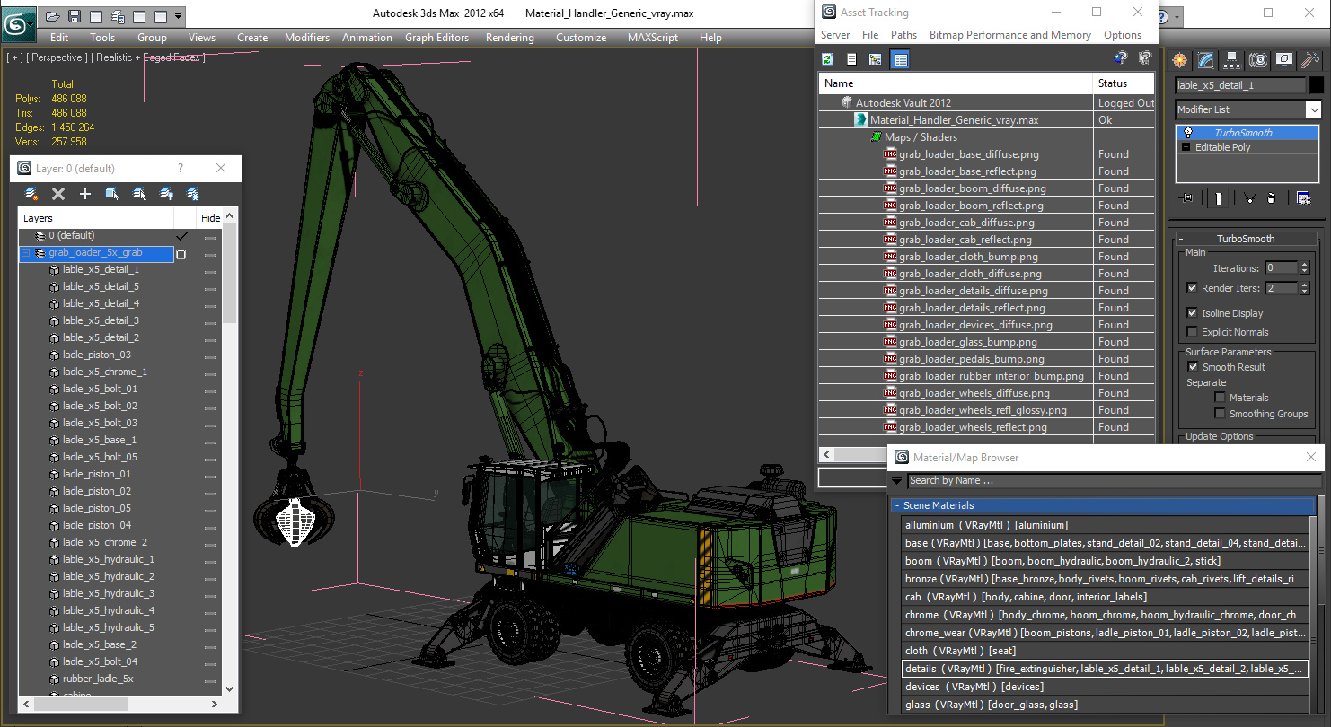 Material Handler Generic 3D model