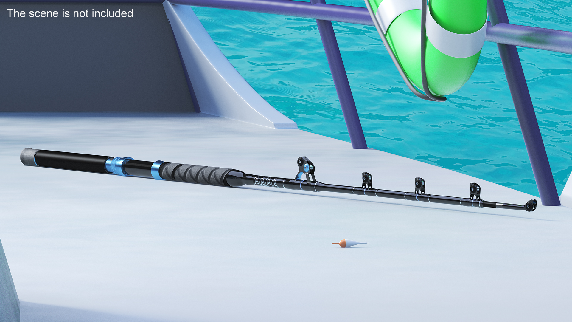 UltraLight Fishing Rod 3D