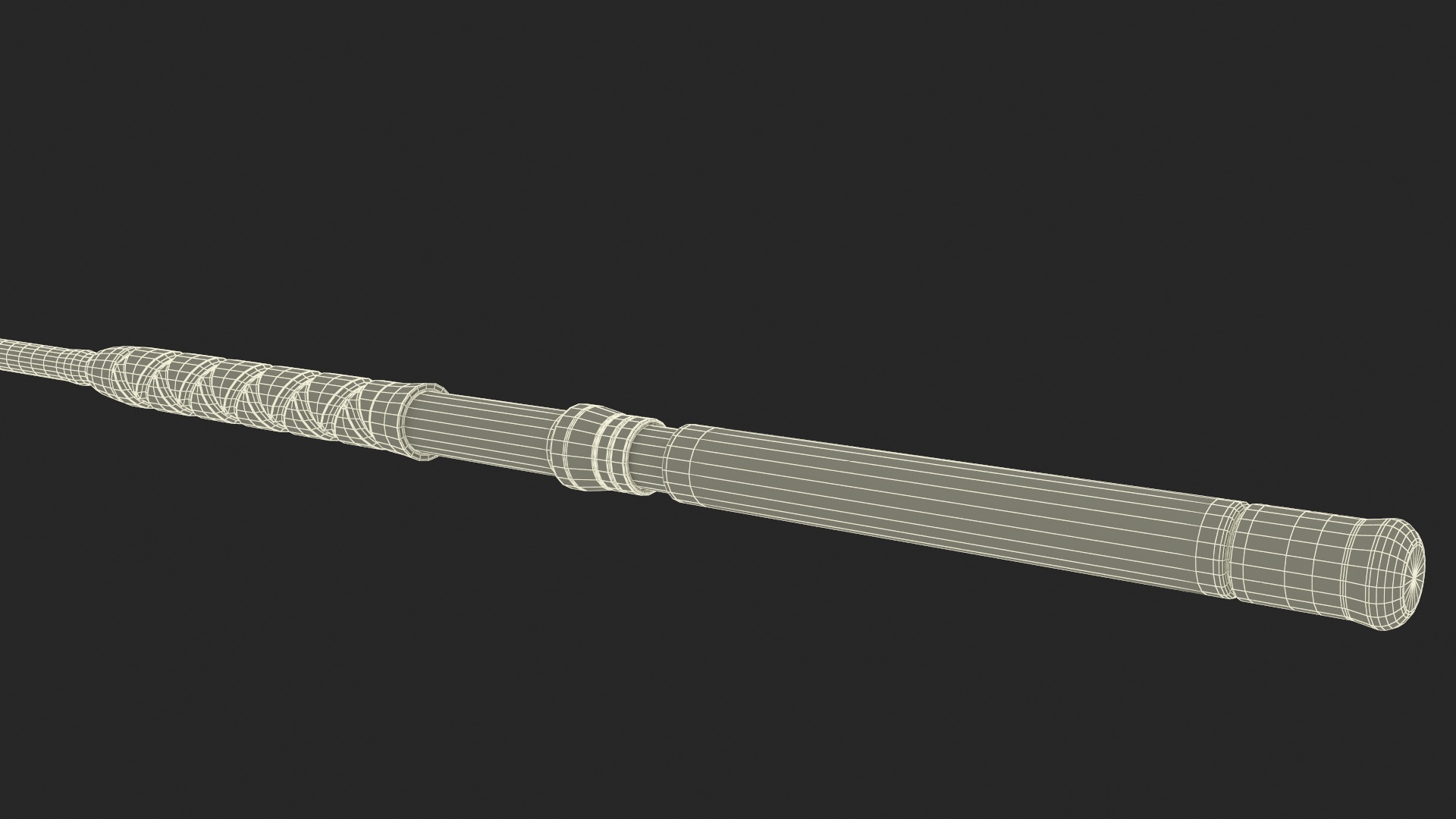 UltraLight Fishing Rod 3D