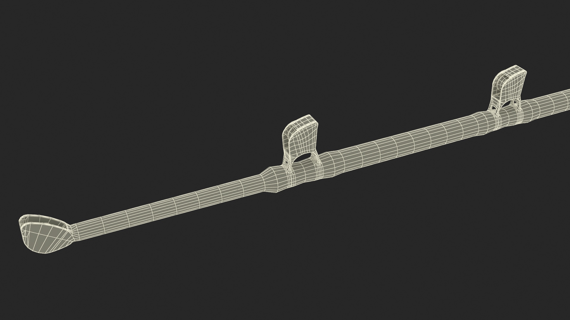 UltraLight Fishing Rod 3D