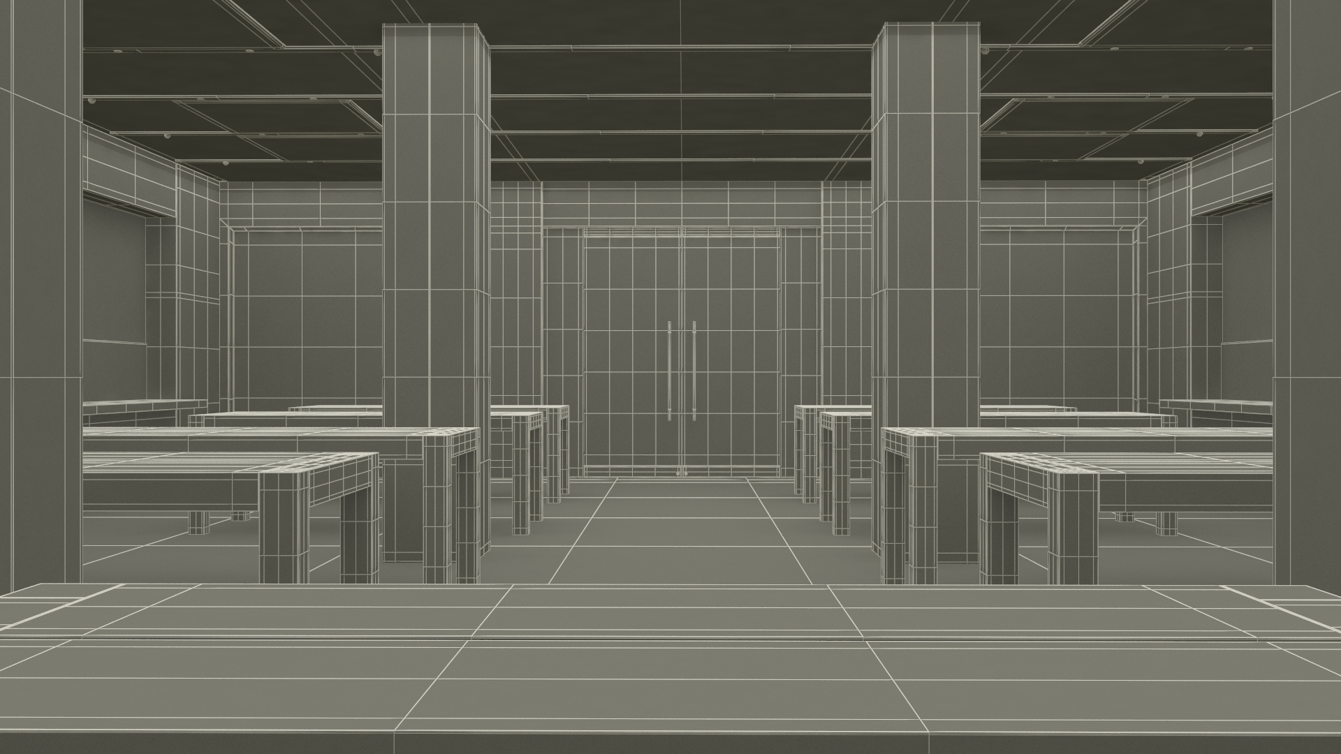 3D model Apple Store Interior