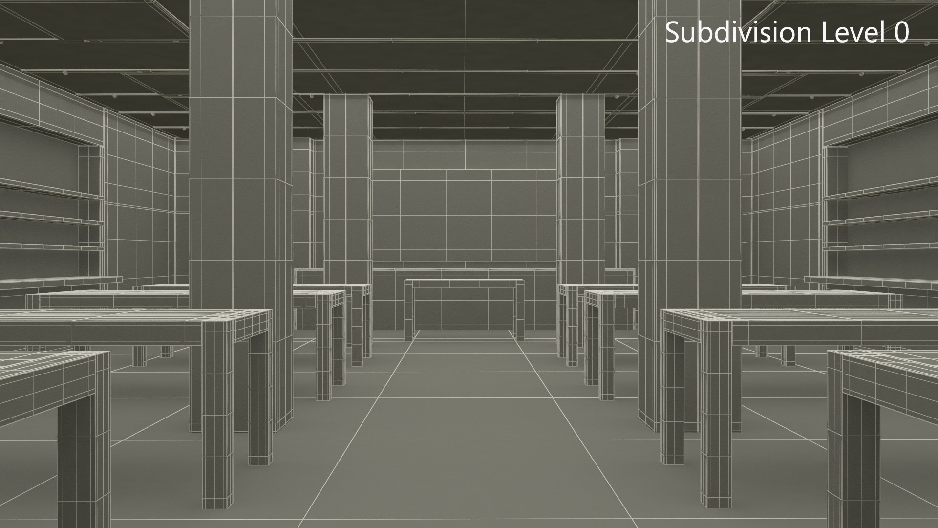 3D model Apple Store Interior