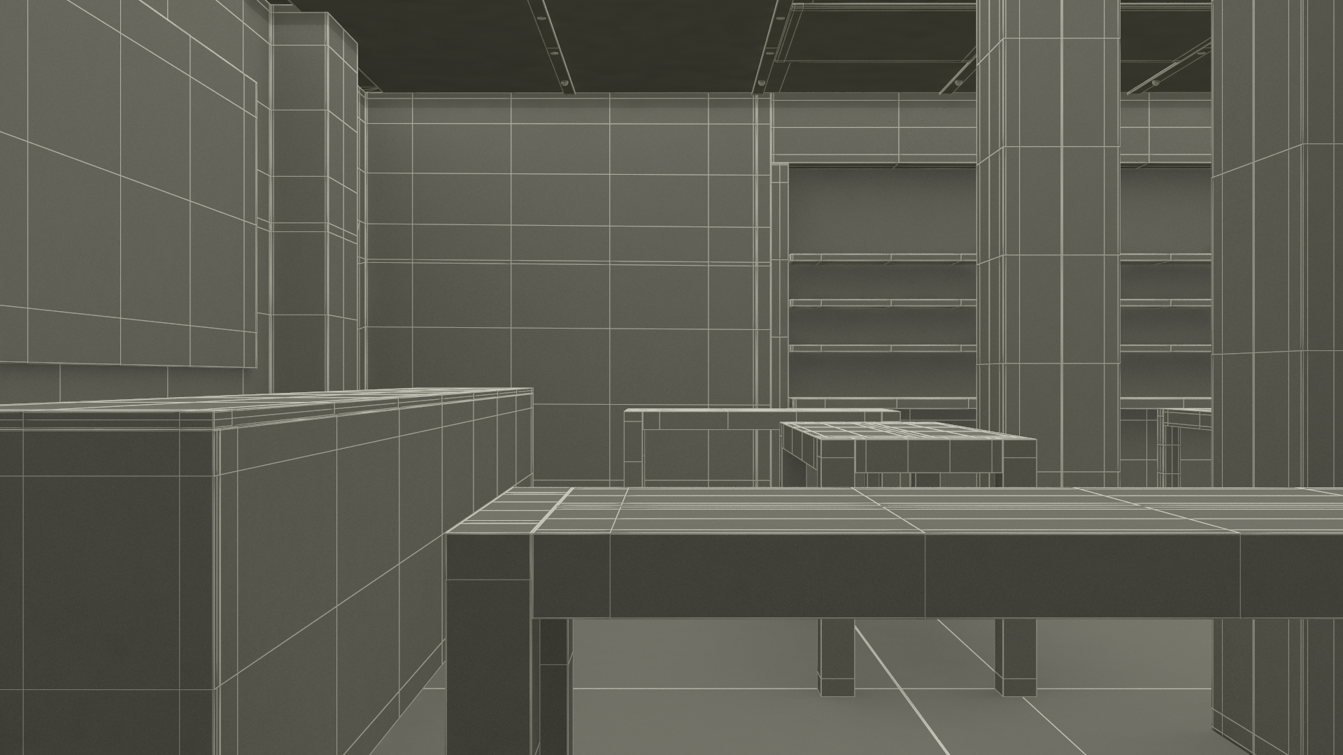 3D model Apple Store Interior