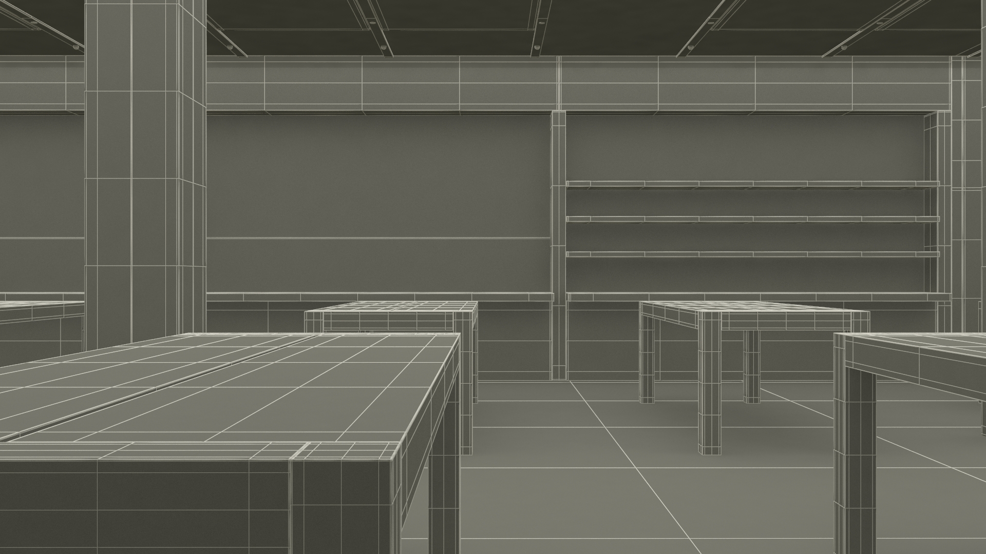 3D model Apple Store Interior