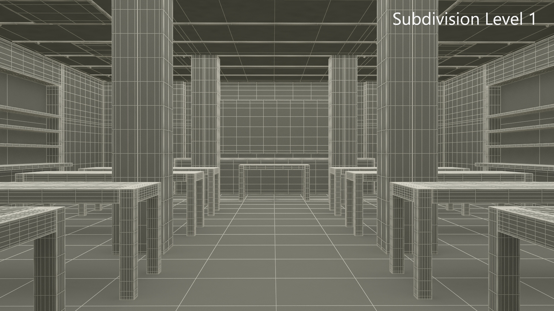 3D model Apple Store Interior