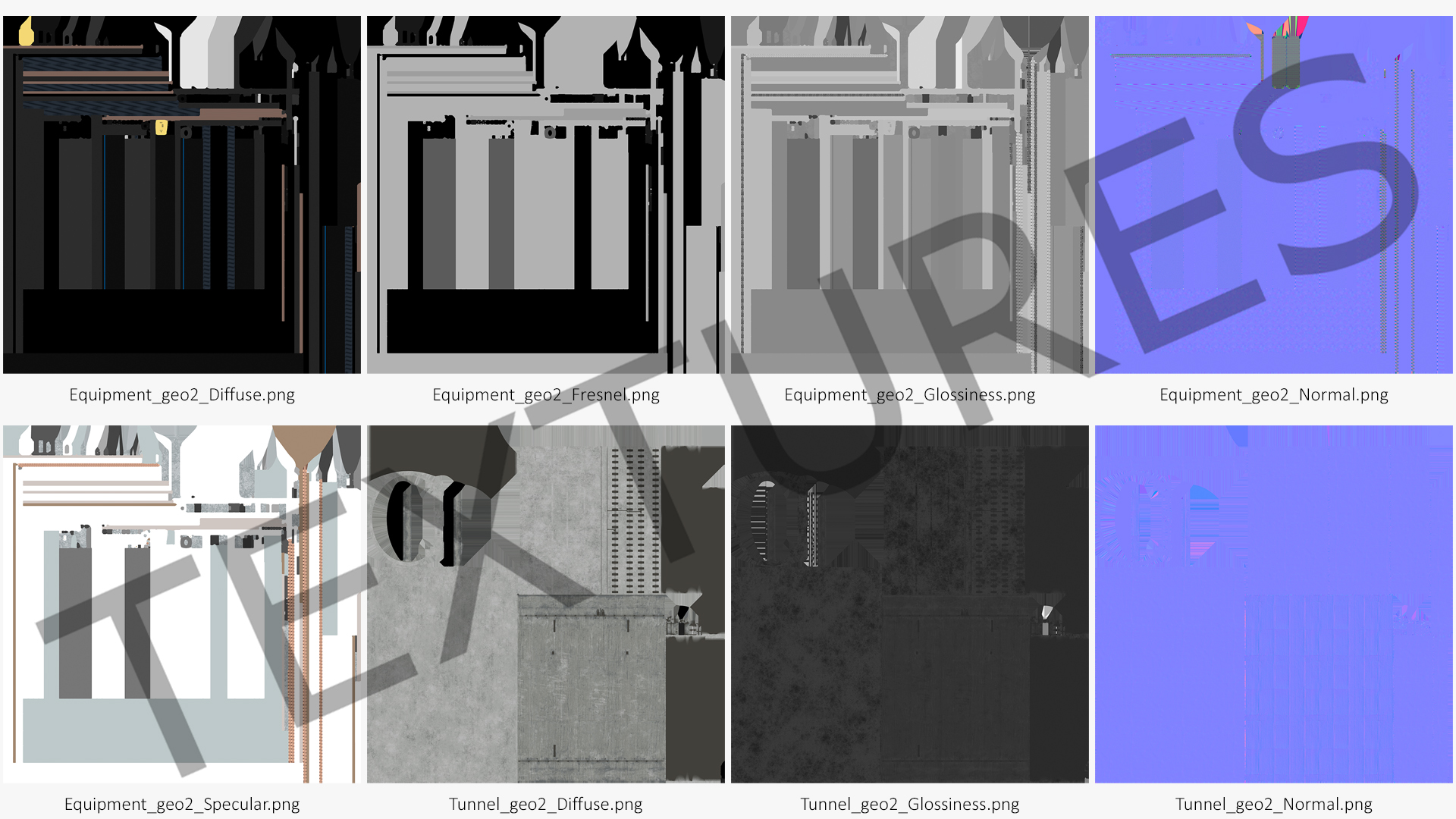 3D Railway Subway Cross Section Bend model