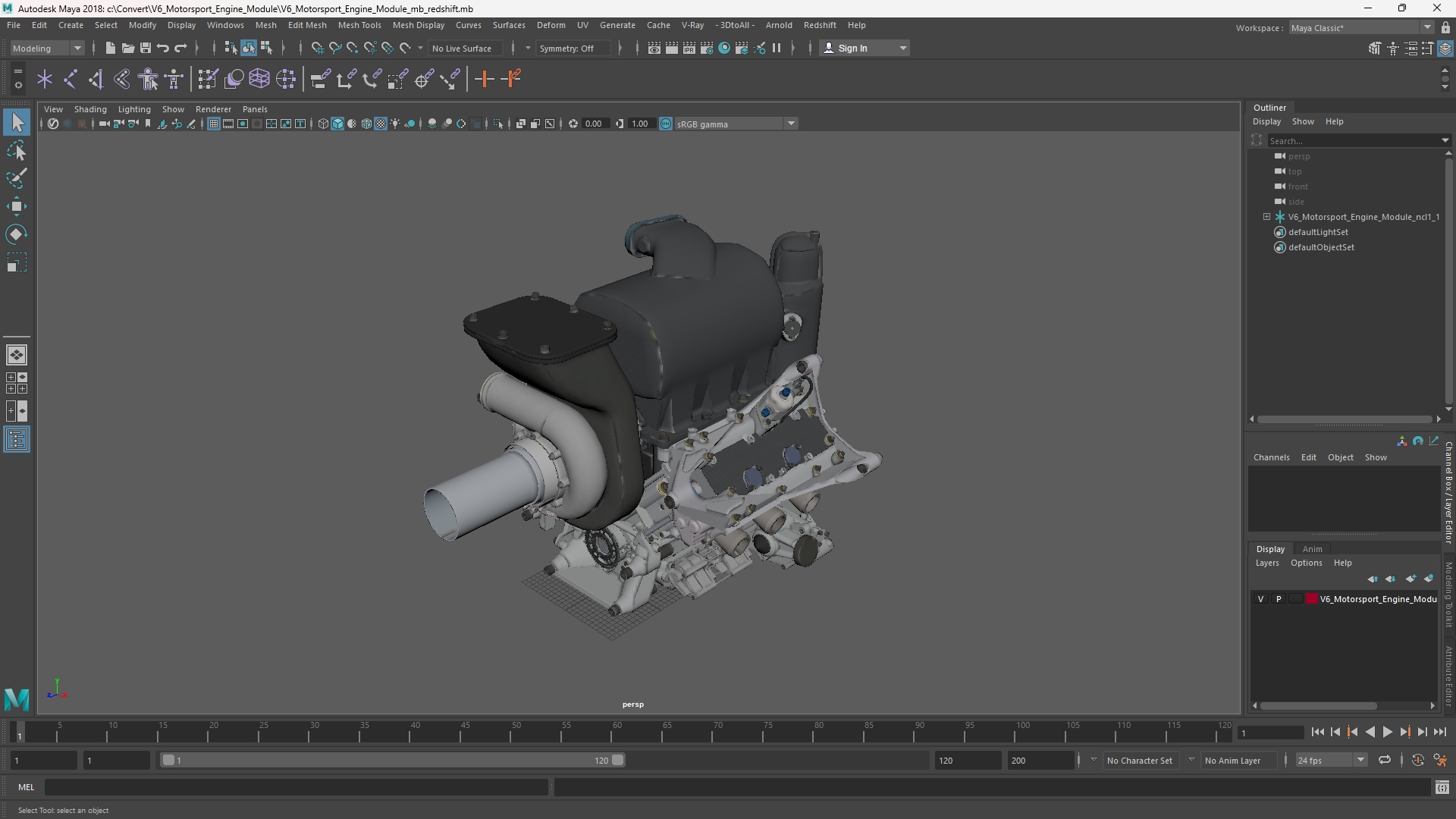 V6 Motorsport Engine Module - view 11