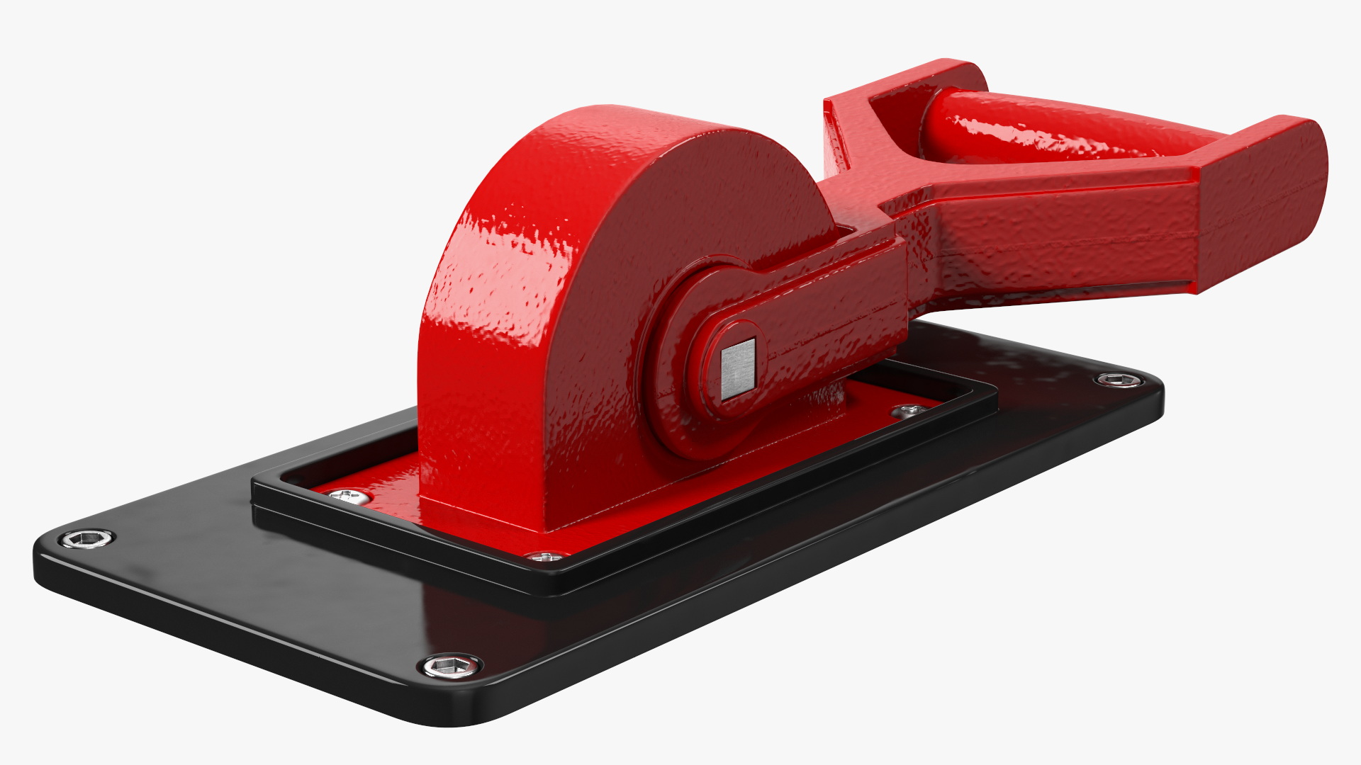 3D Old Industrial Electric Knife Switch