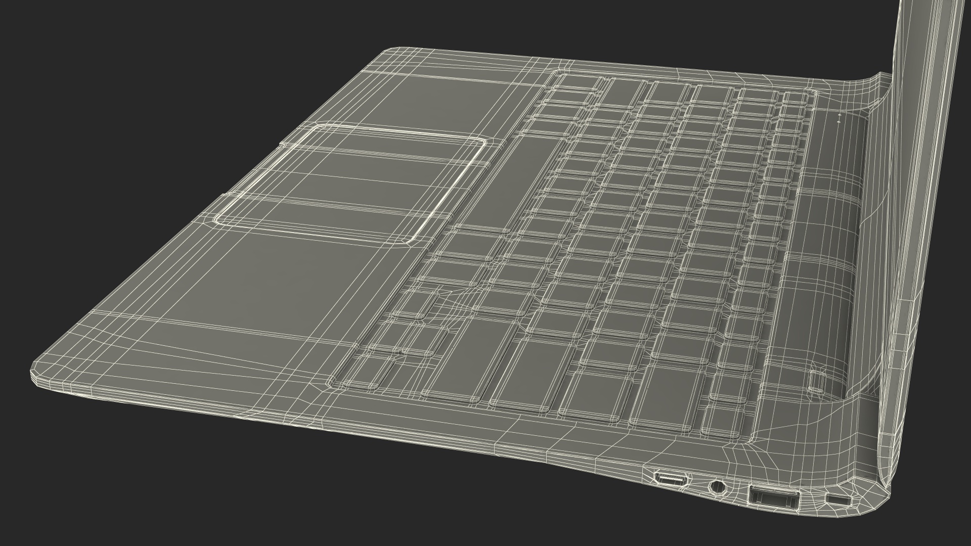 3D Samsung Laptop Computer ATIV Book model