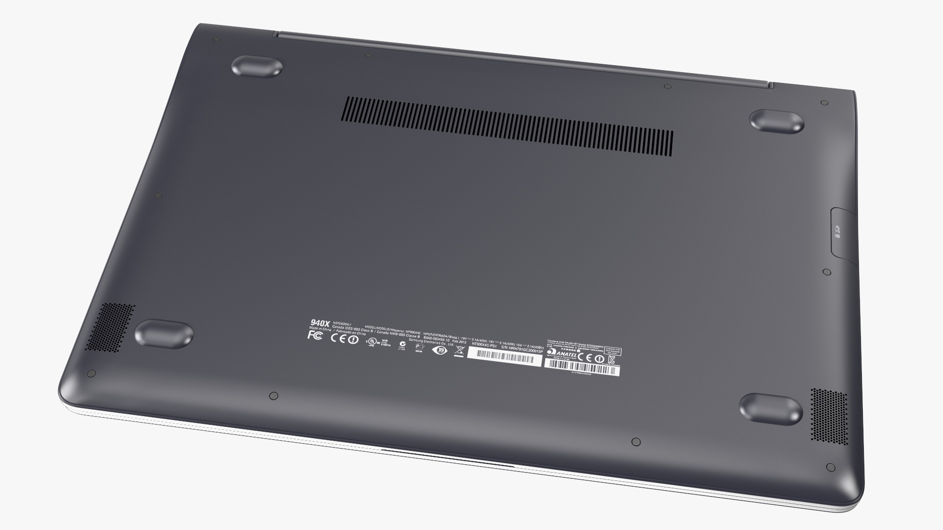 3D Samsung Laptop Computer ATIV Book model
