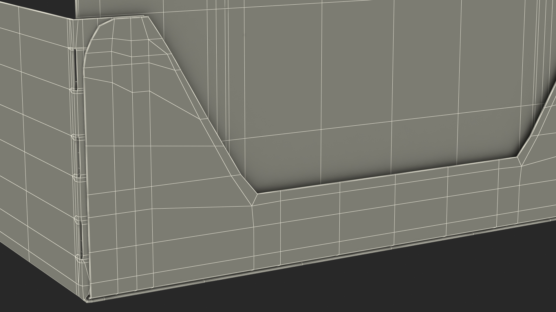 Empty Chocolate Box 3D model