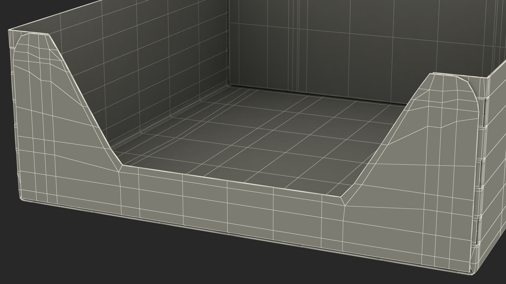 Empty Chocolate Box 3D model