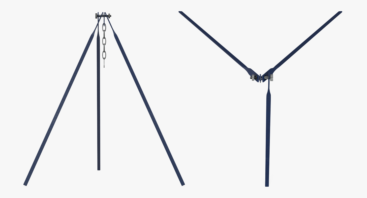 3D model Campfire Tripod
