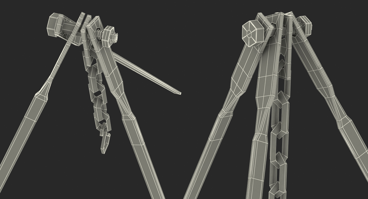3D model Campfire Tripod
