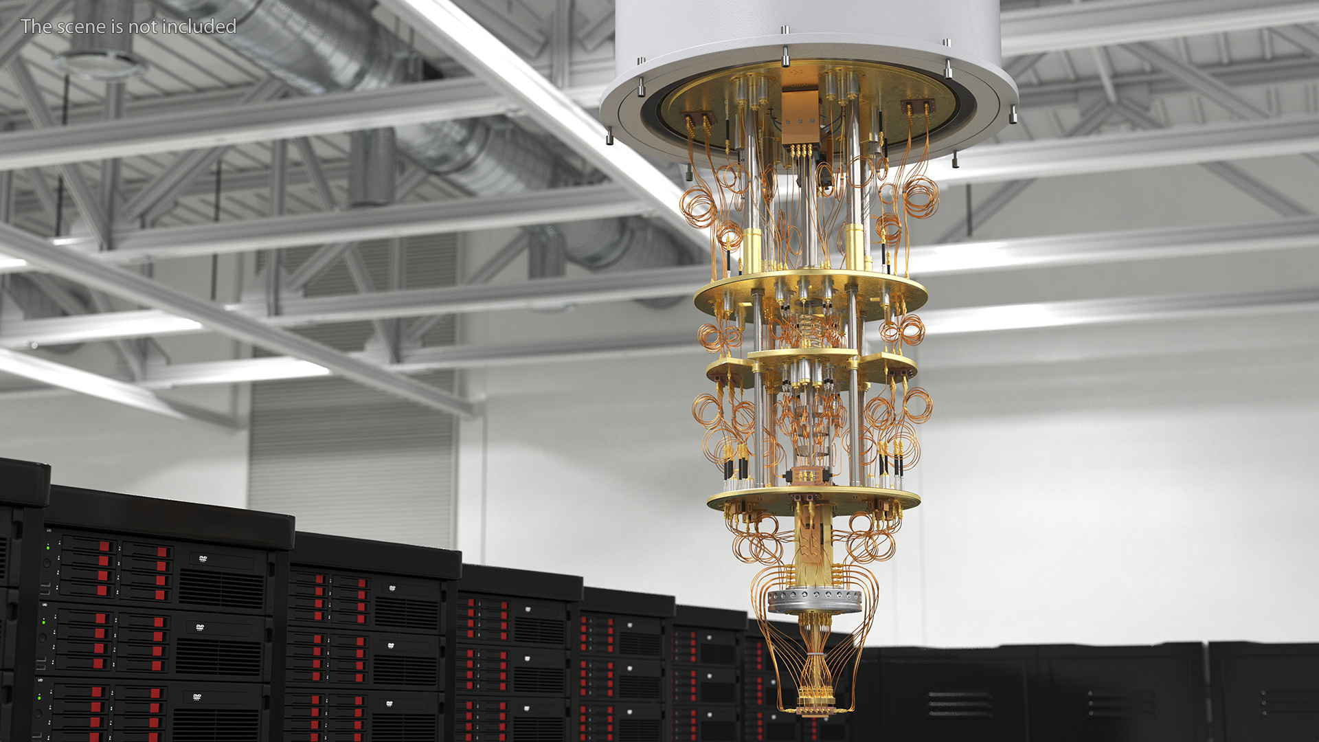 3D Quantum Computer Core