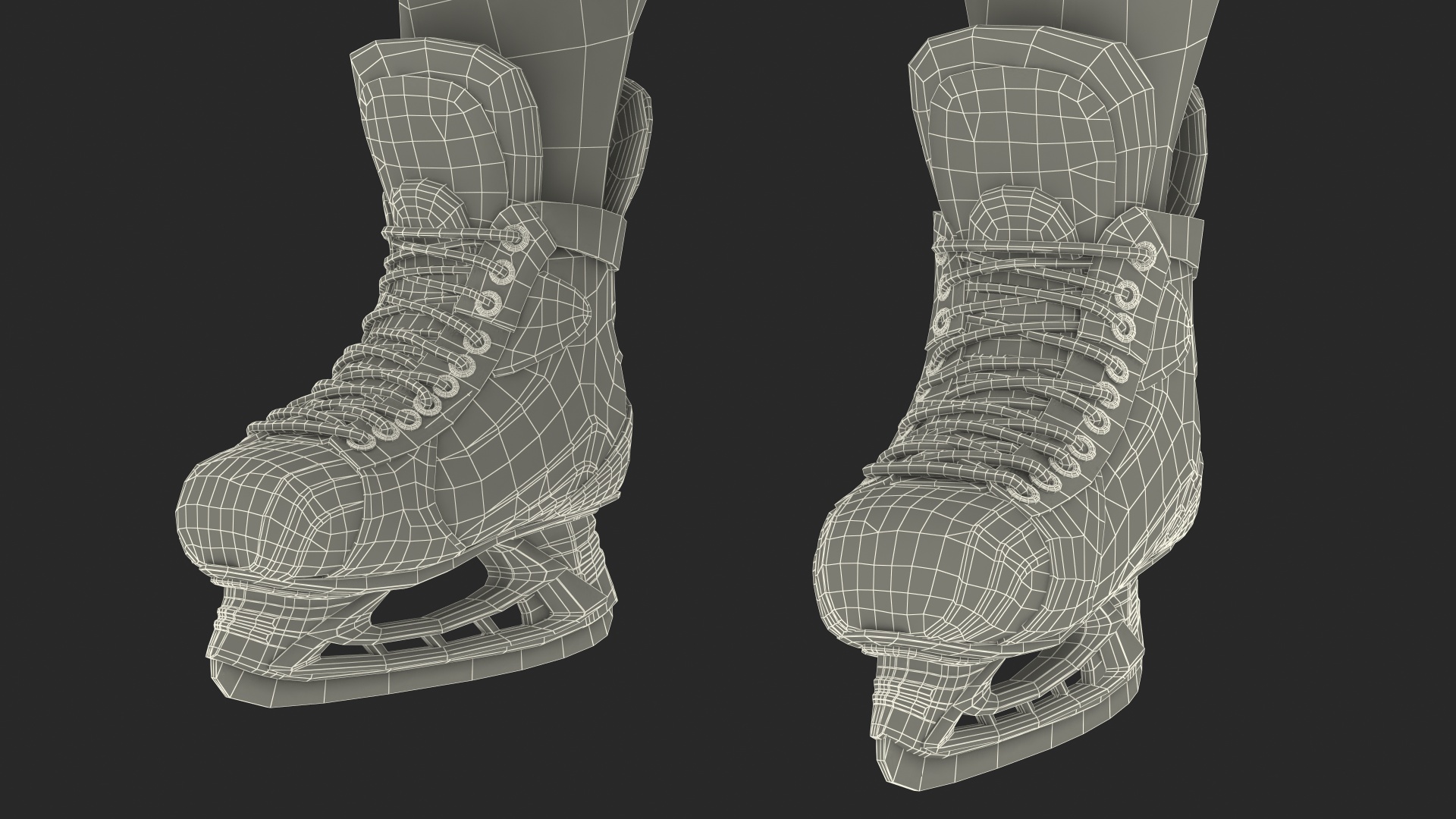 Hockey Equipment Green 3D