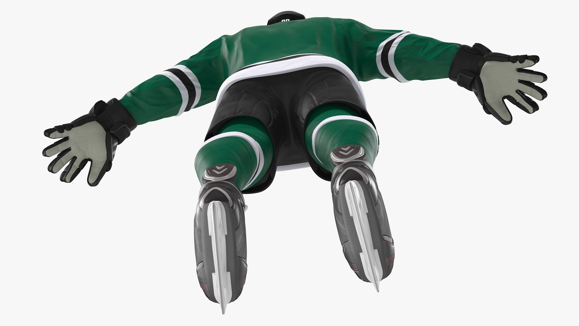 Hockey Equipment Green 3D
