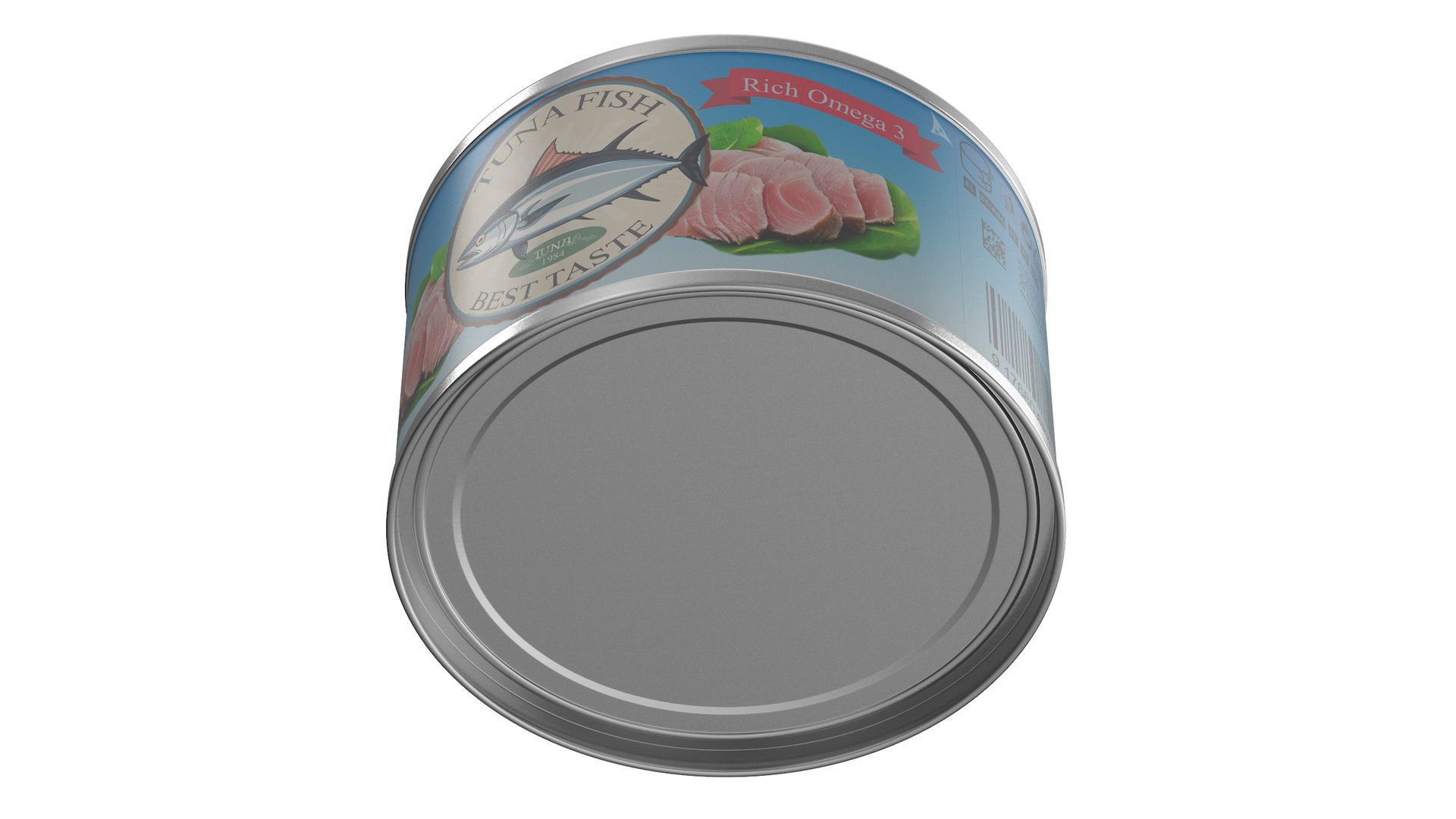 3D Canned Tuna Chunks model