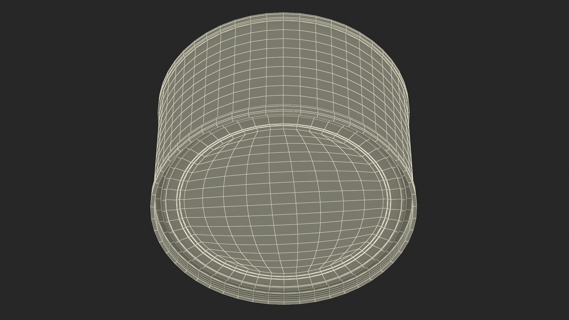 3D Canned Tuna Chunks model