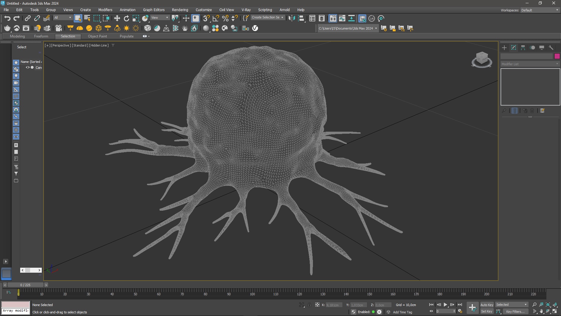 Cancer Cell for 3D Print 3D model