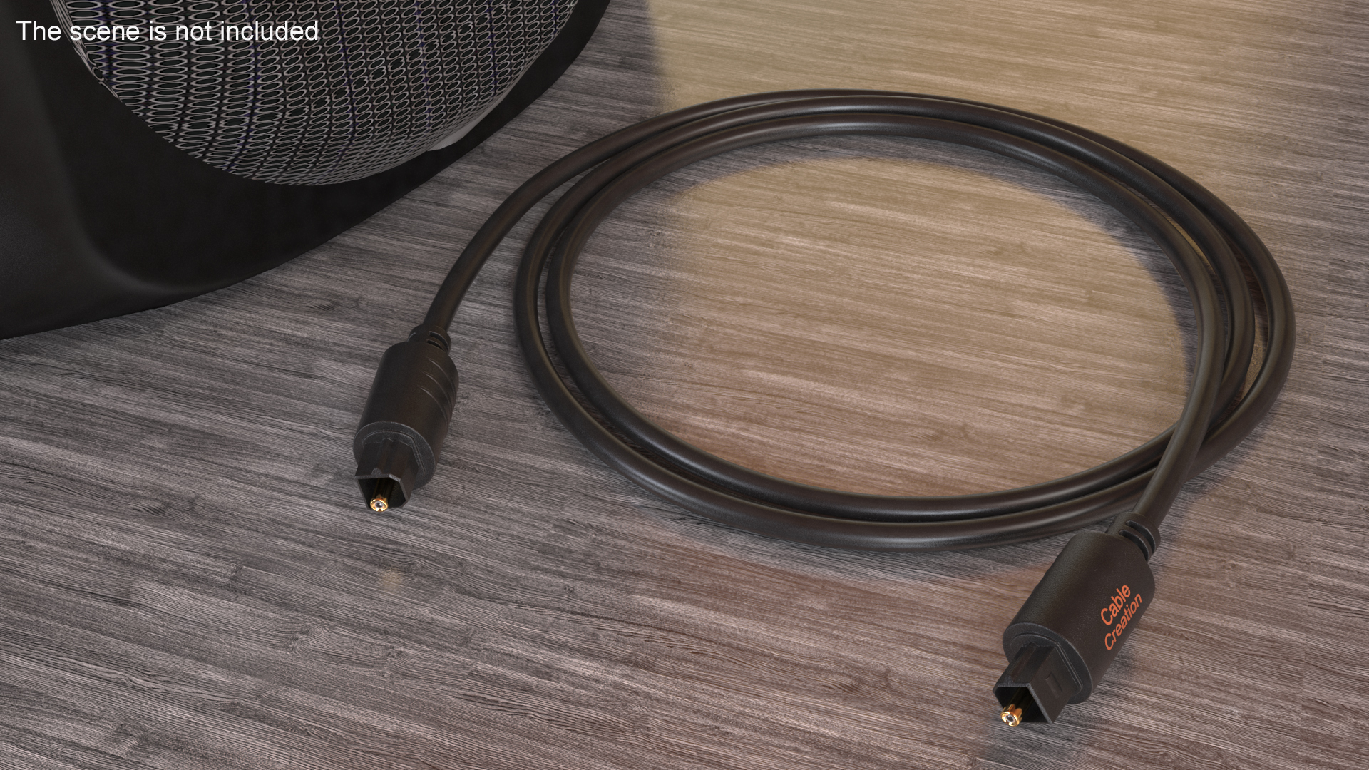 Optical Audio Cable 3D model