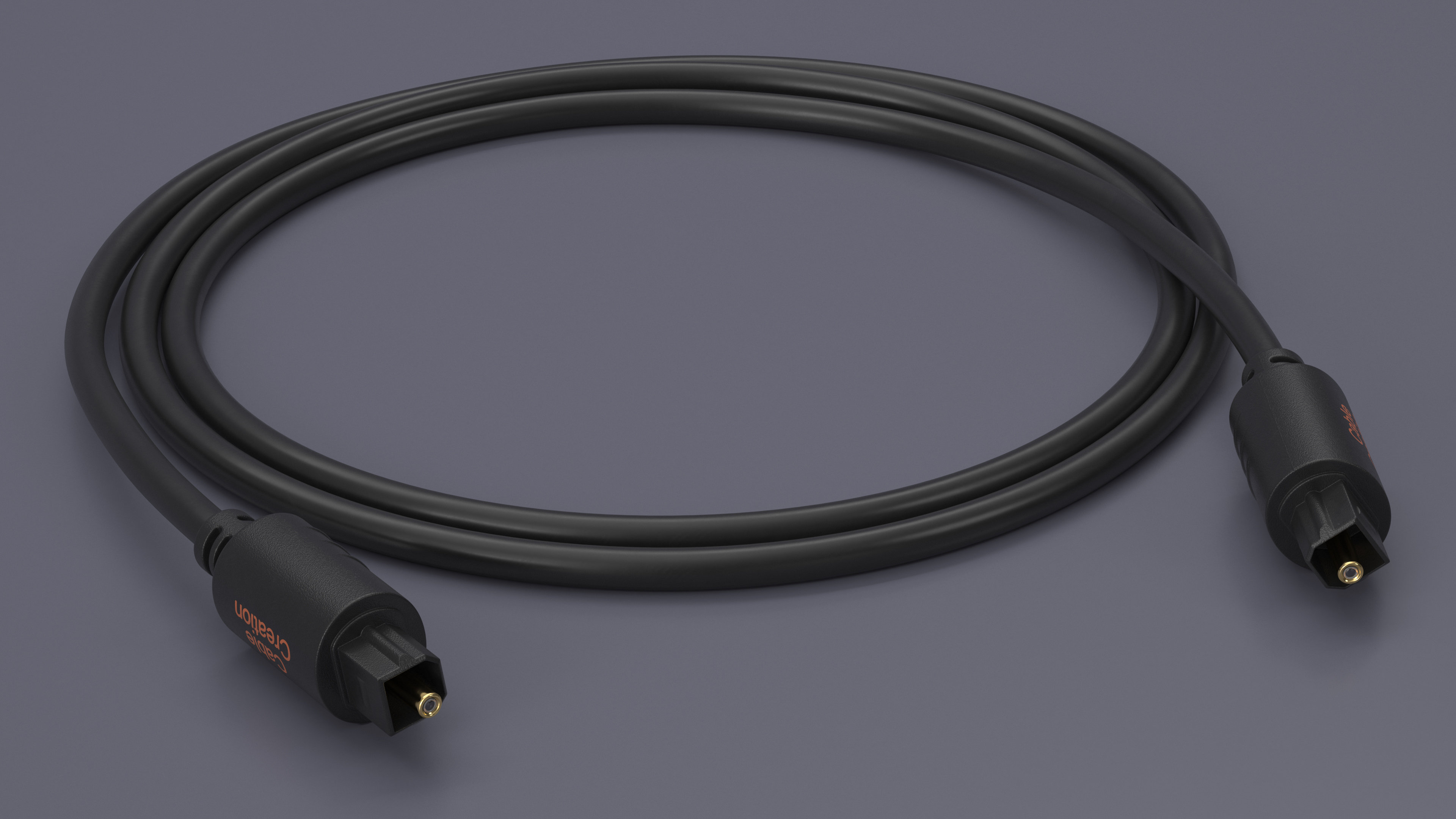 Optical Audio Cable 3D model