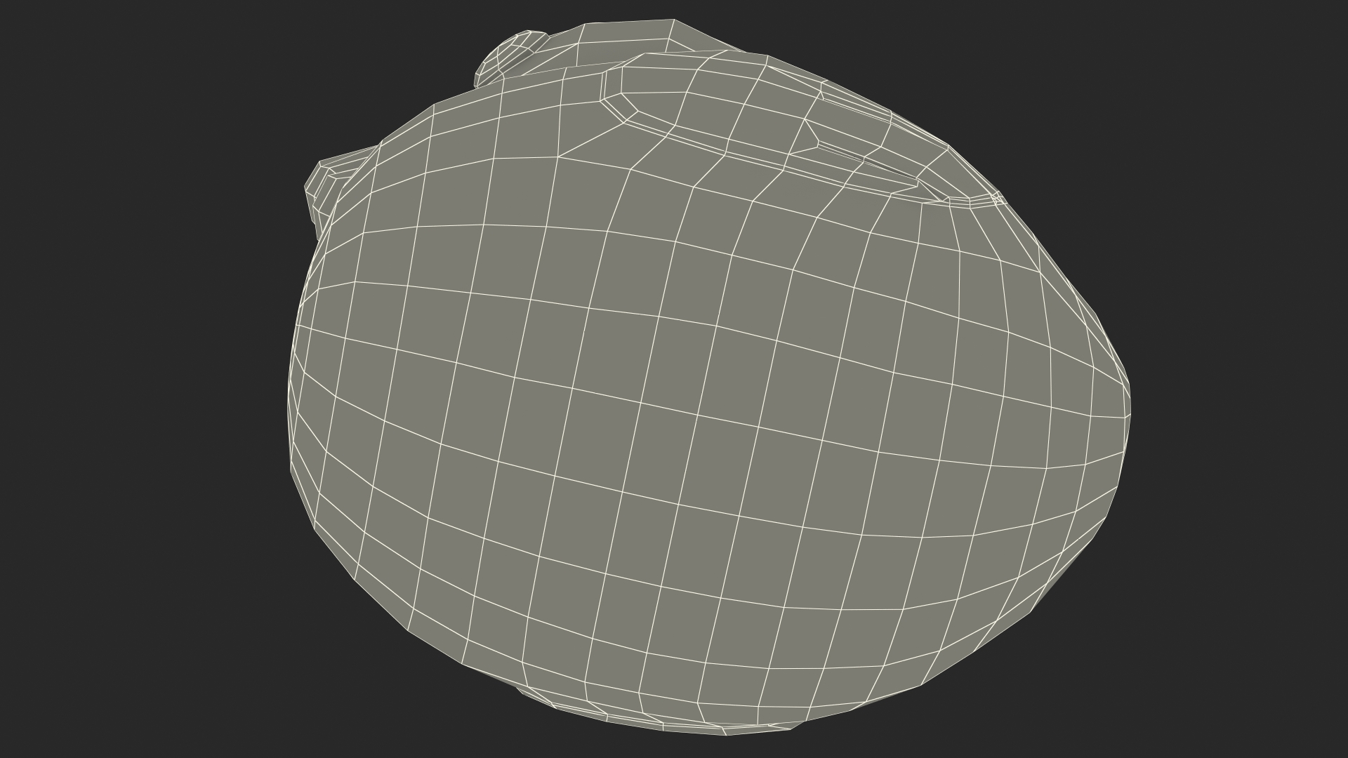 3D model Duck Shaped Snowball