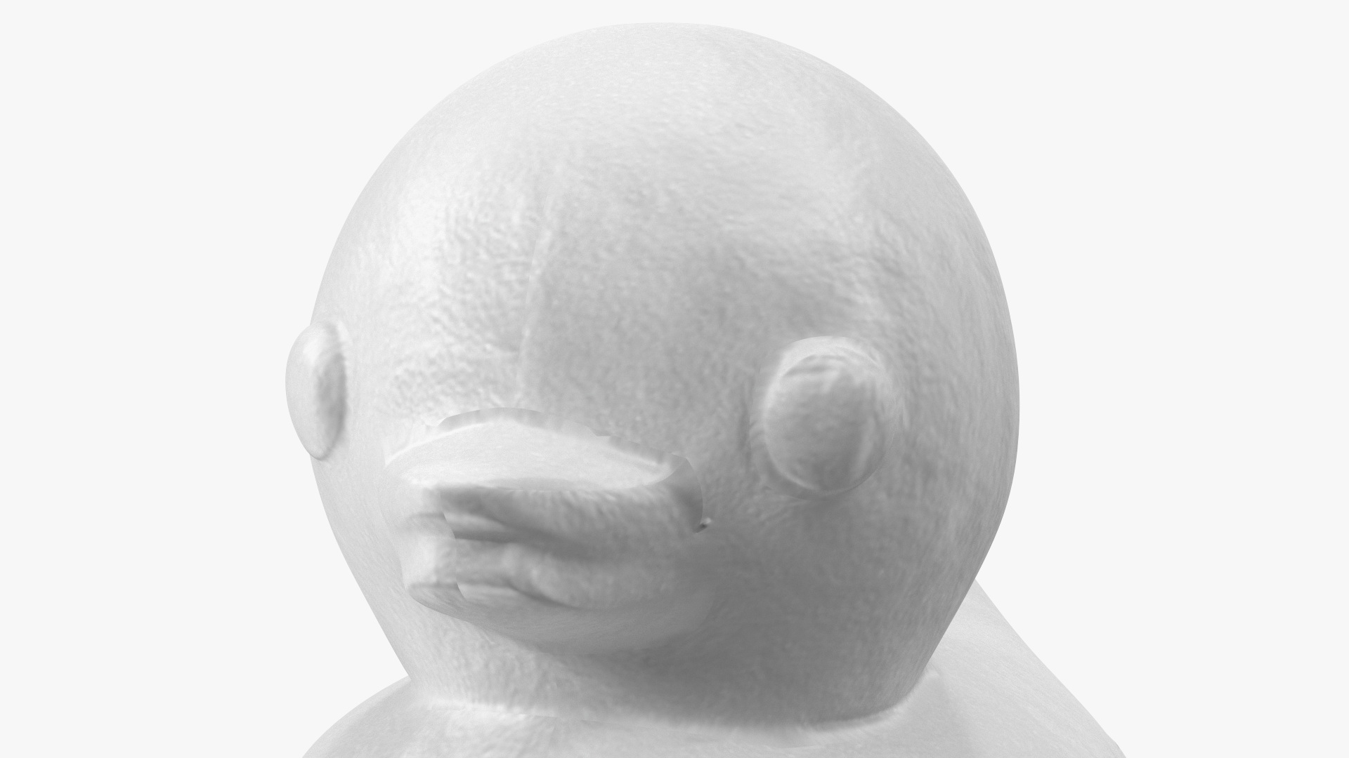 3D model Duck Shaped Snowball