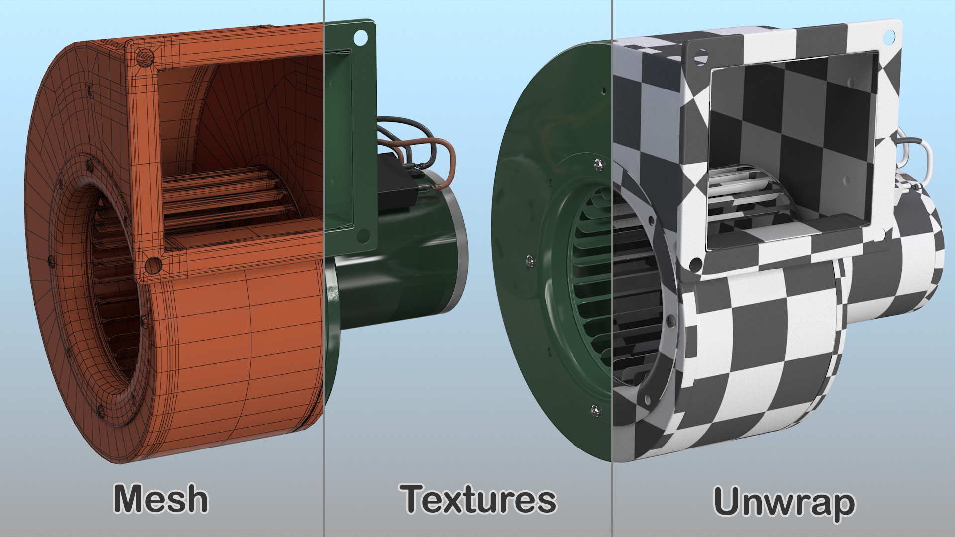 3D model High Pressure Blower