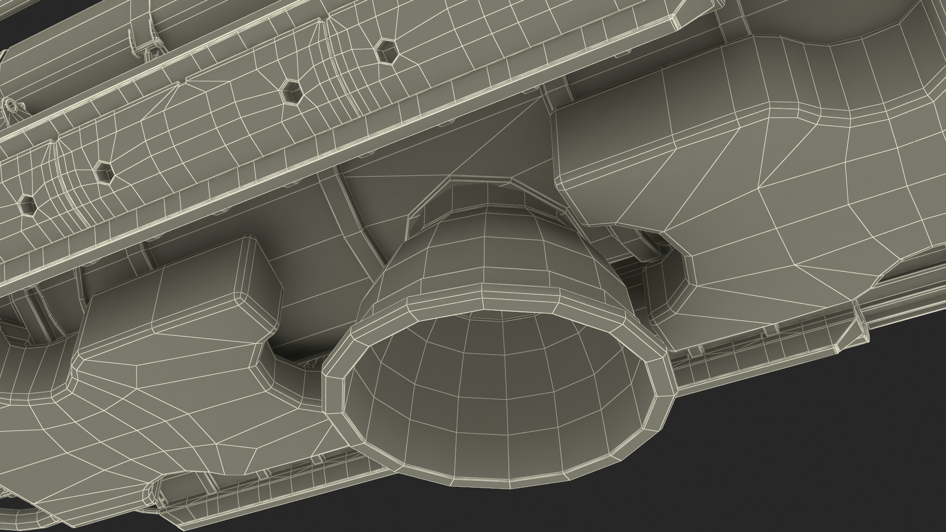 Rescue Submarine White 3D