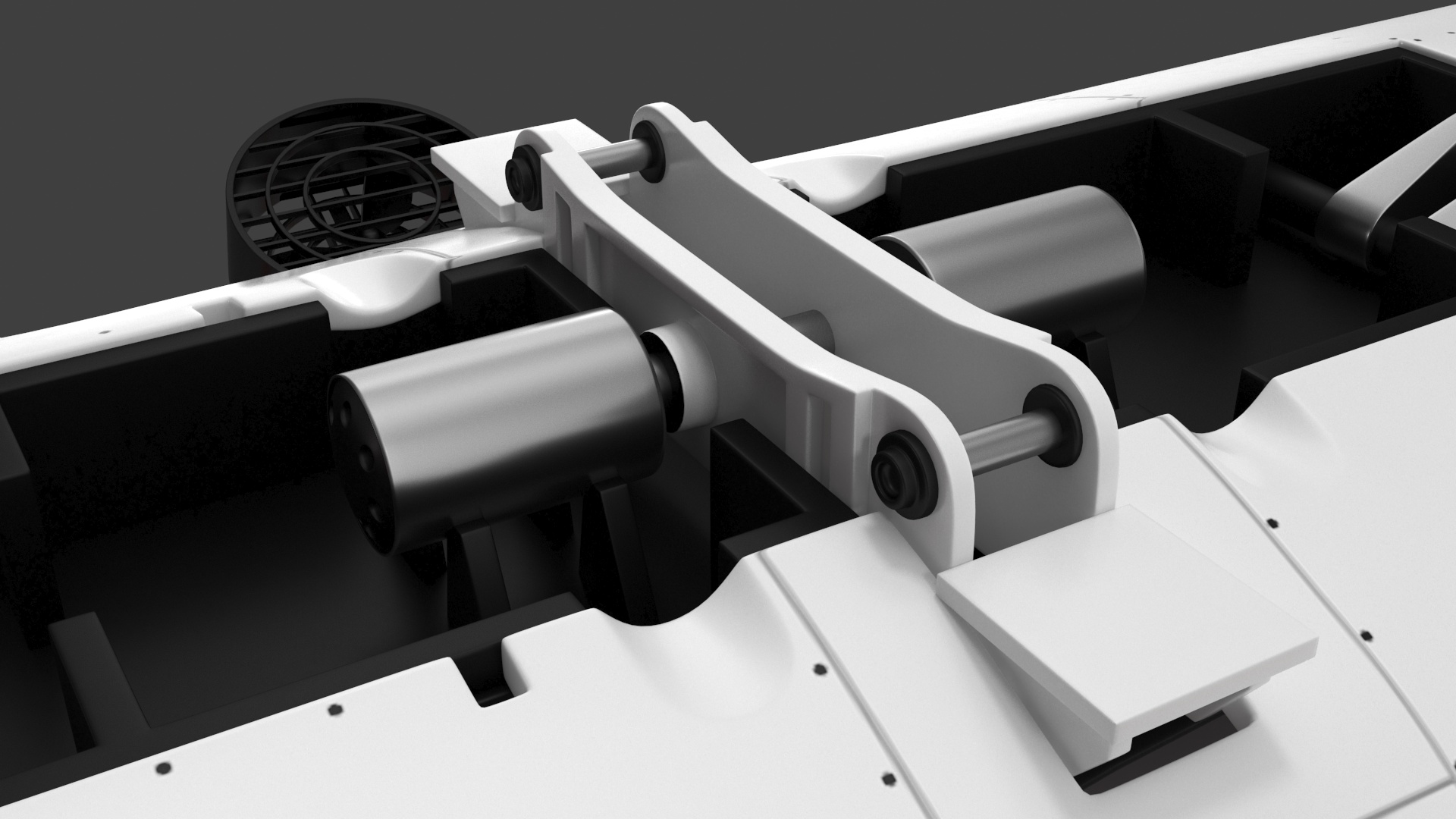 Rescue Submarine White 3D