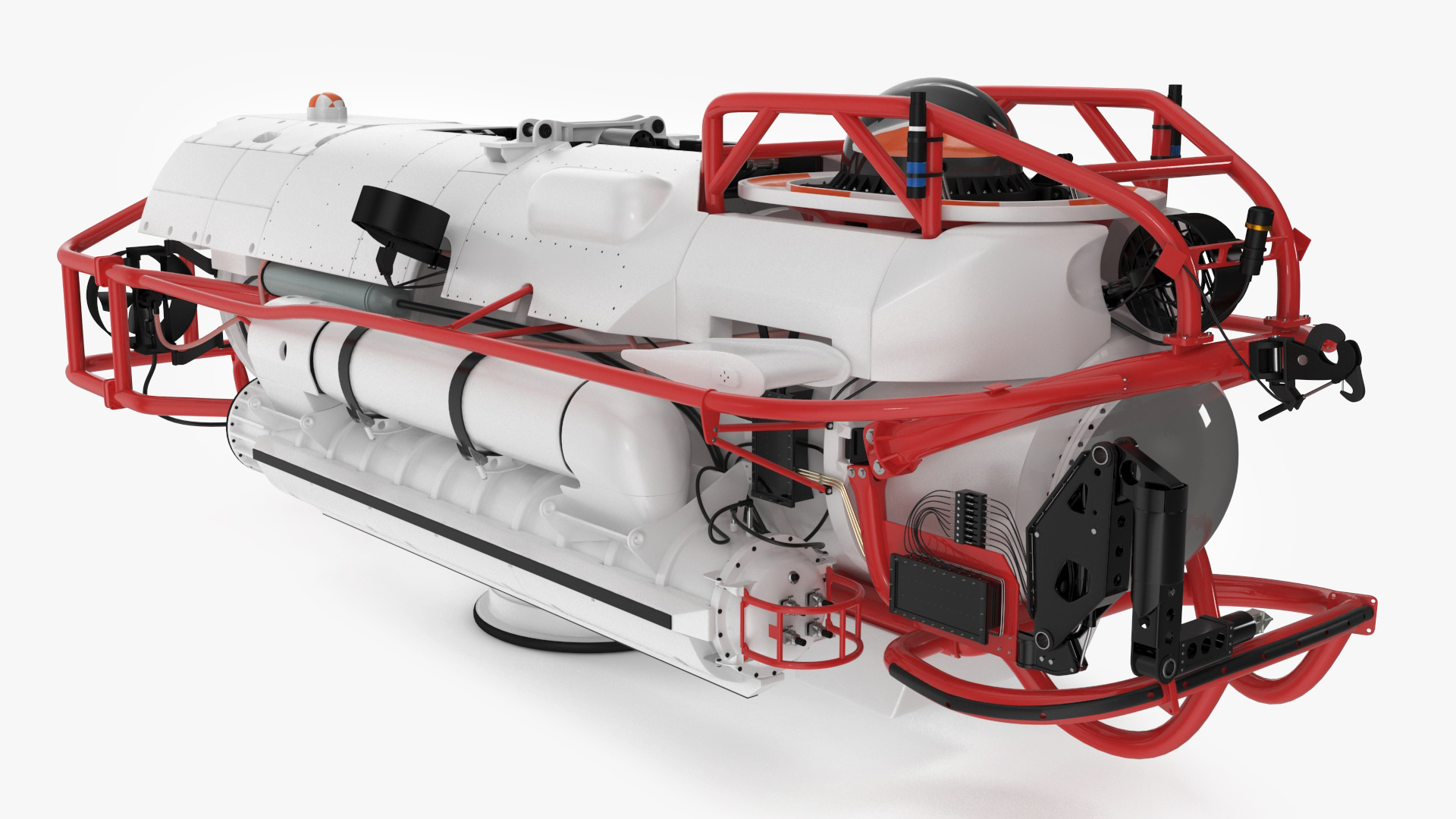 Rescue Submarine White 3D