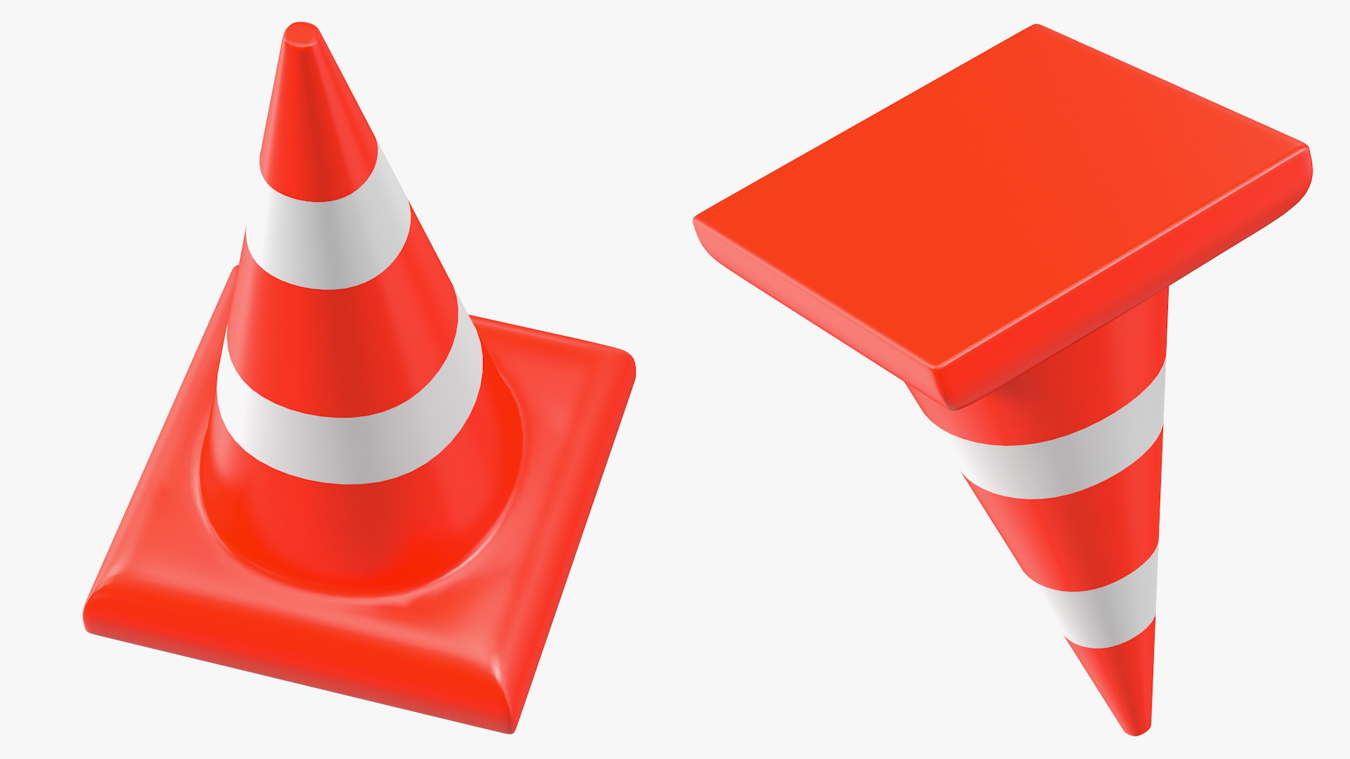 3D model African American Road Worker T Pose